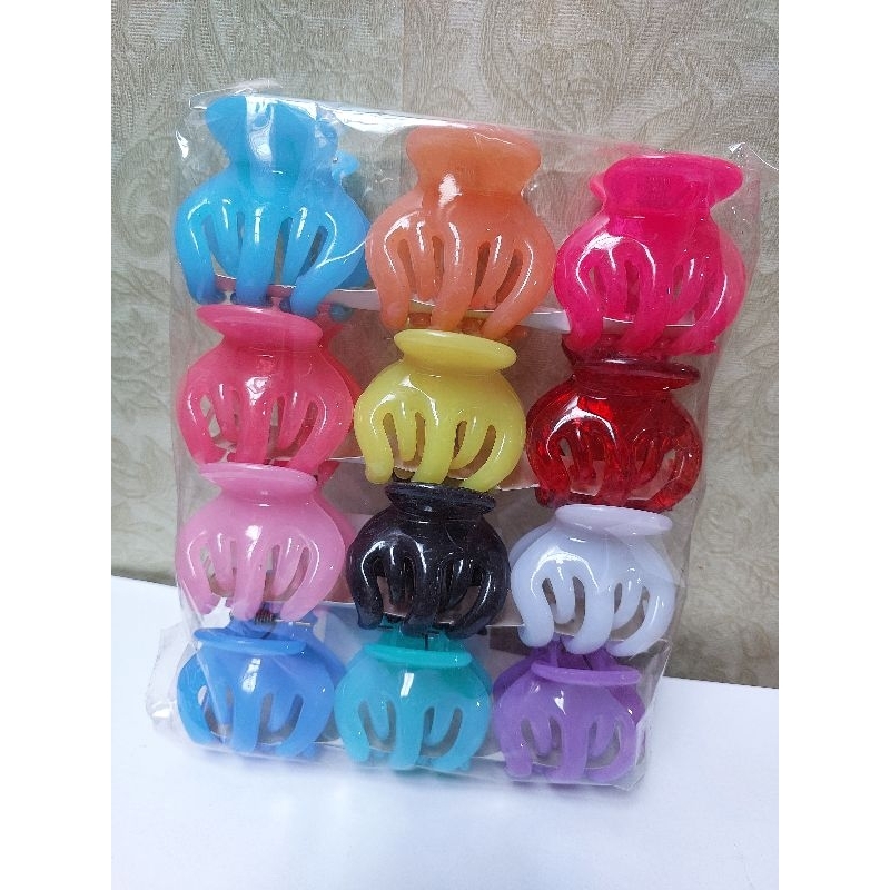 12 PCS JEPIT RAMBUT JEDAI RAMBUT JEDAI NEW 5 Cm CAKAR 5  BAHAN TEBAL GROSIR