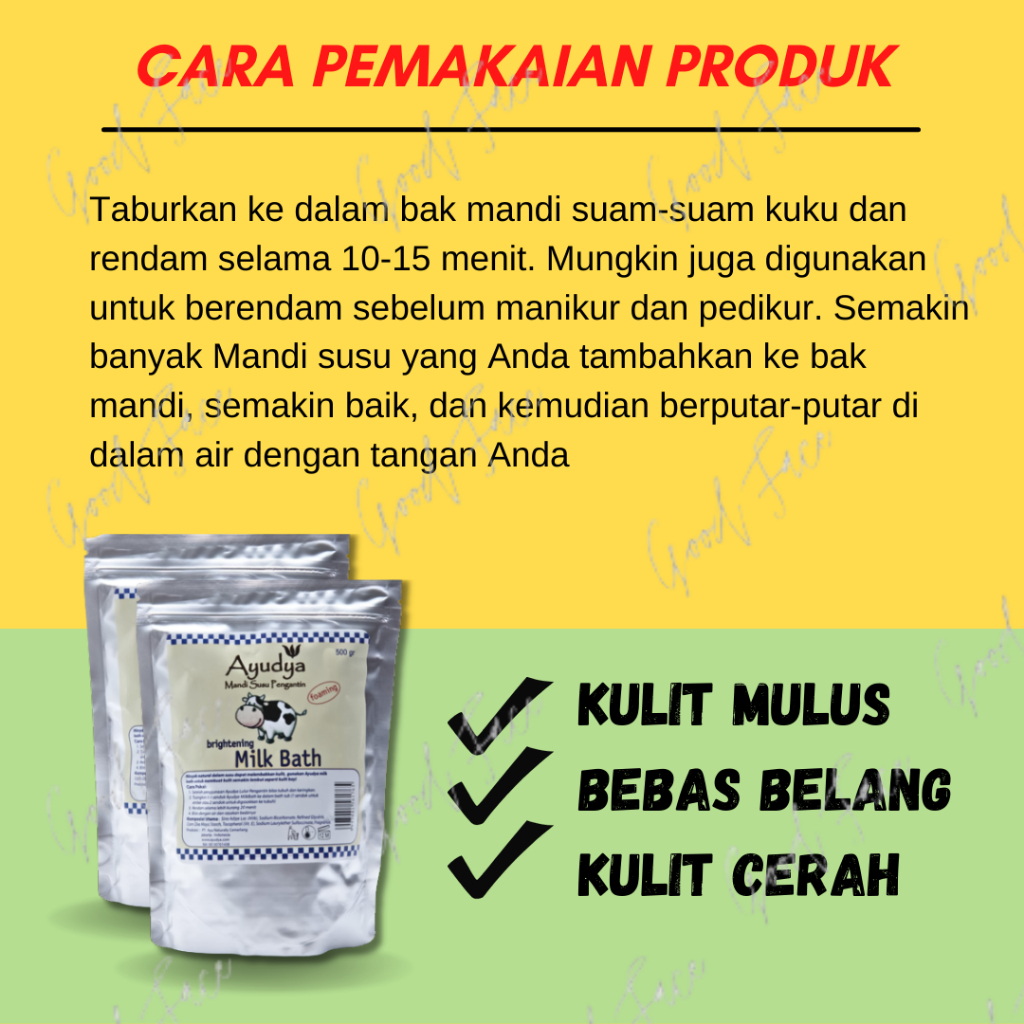 Ayudya Milk Bath 500 foaming