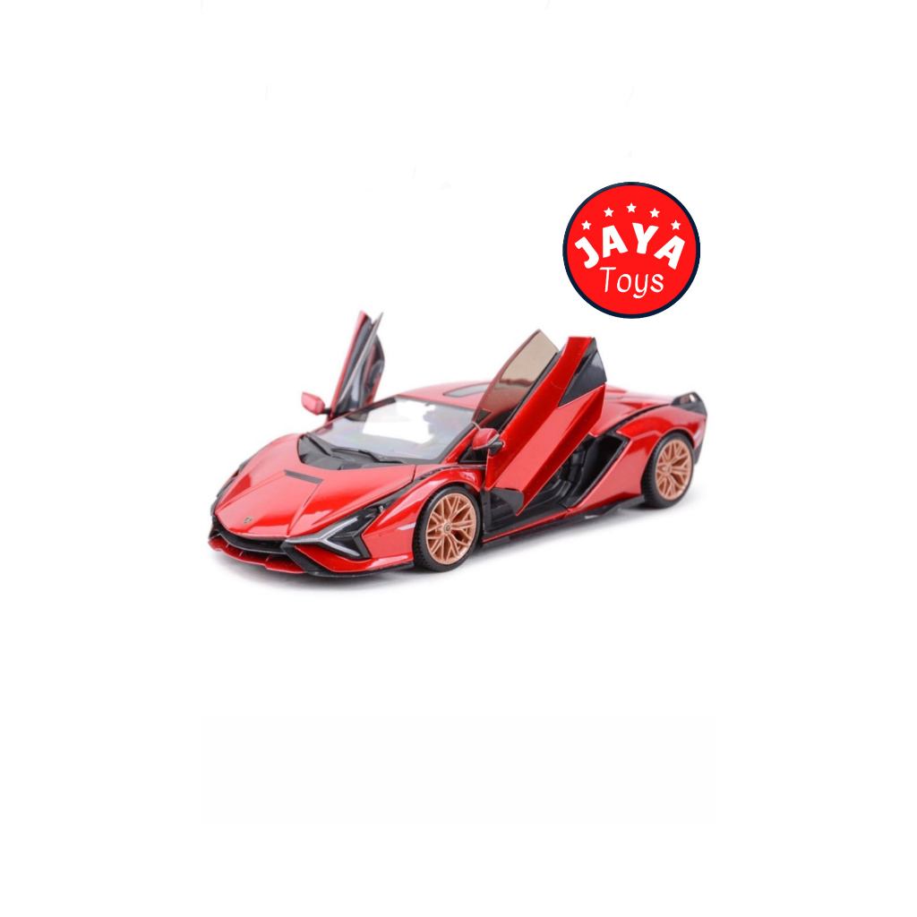 DIECAST LAMBORGHINI SIAN FKP37 Skala 1:24 ** MAINAN MINIATUR MOBIL DIECAST