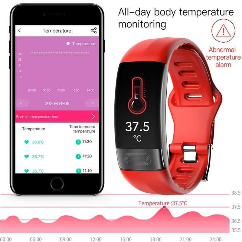 SKMEI Smartwatch Sport Fitness Tracker Heart Rate Sp02 Waterproof - P11 Plus