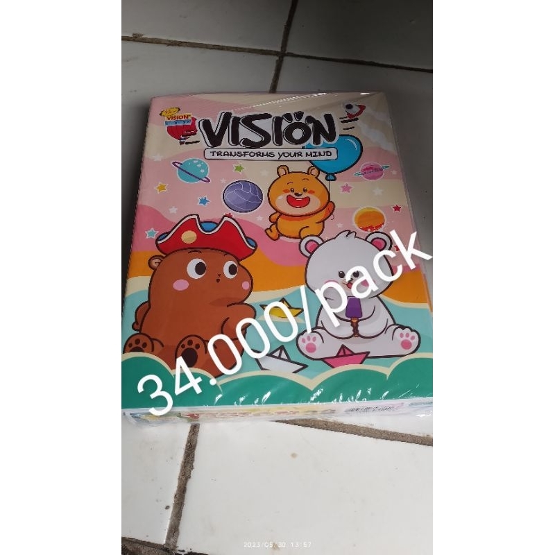 

Grosir Buku Vision isi 10