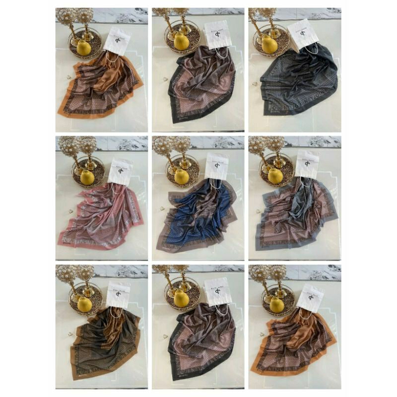 HIJAB JOURNEY REGULER JP DINA SERIES ( MAROON BLACK PINK NAVY GOLD MUSTARD NUDE TOSCA )