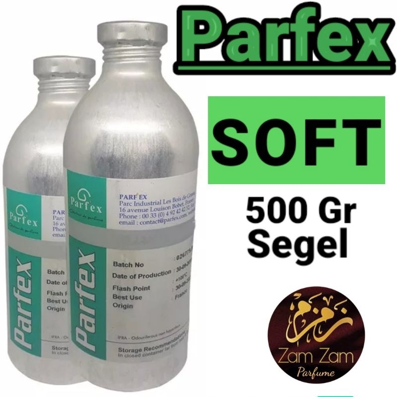 SOFT BY PARFEX SEGEL 500 GR BIBIT PARFUM ORIGINAL