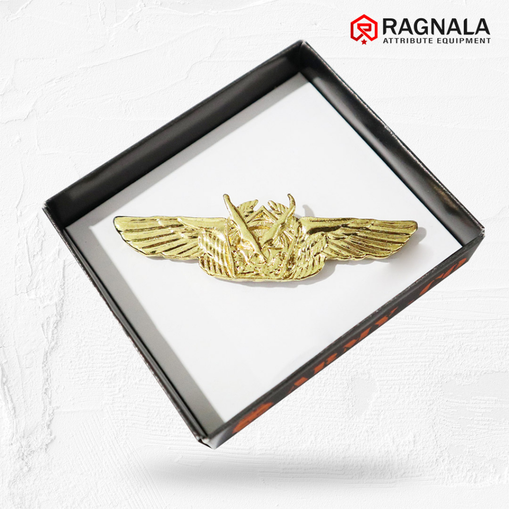 Wing Emblem Administrasi TNI AU / Pin TNI AU