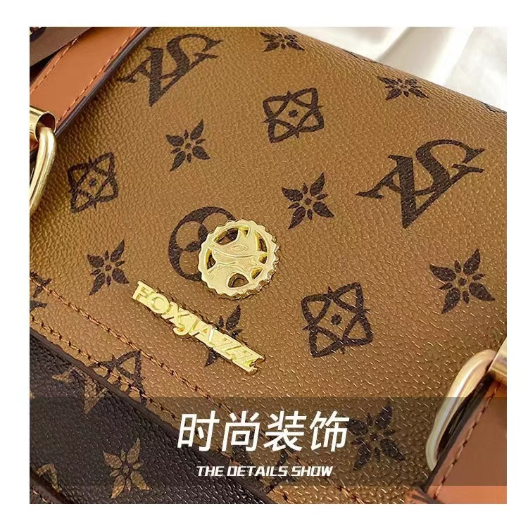 JK 3014 TAS FOXJAZZ SELEMPANG WANITA FASHION IMPORT MOTIF ELEGAN C8910 E5403 T3220