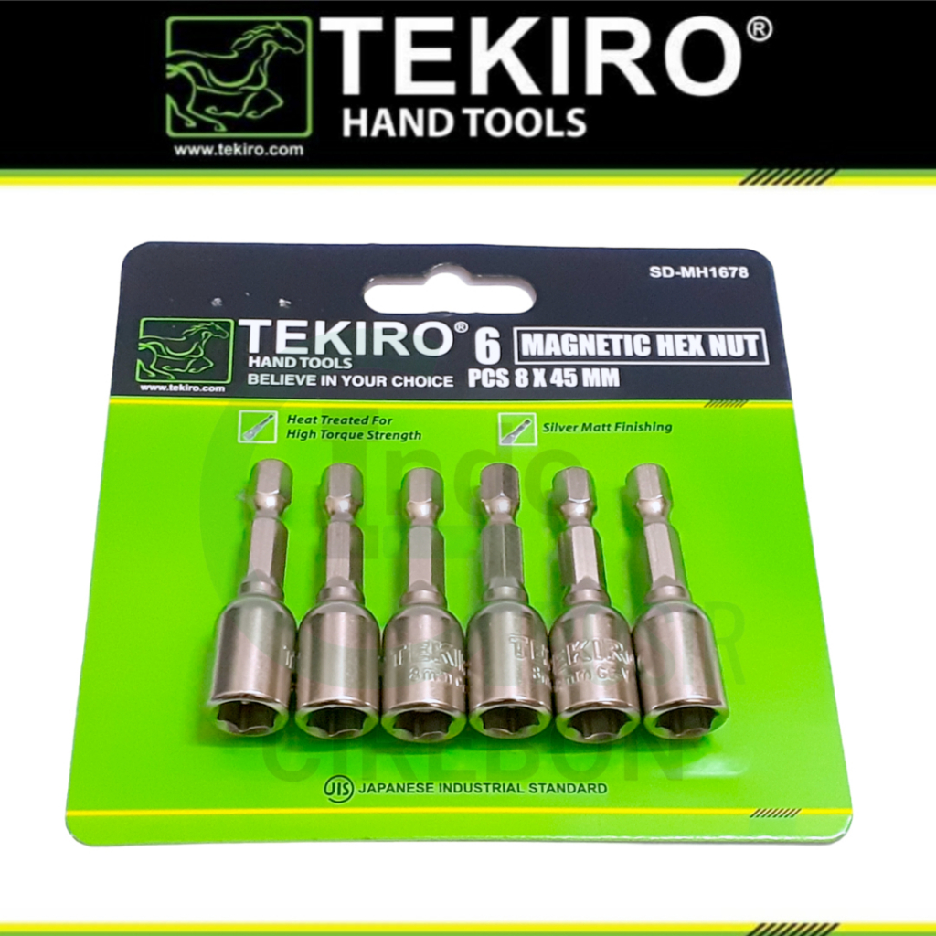 [ 1 pcs ] TEKIRO Mata Roofing 8x45 mm Magnetic Hex Nut Rofing Baut Baja Ringan 8 x 45 mm MURAH