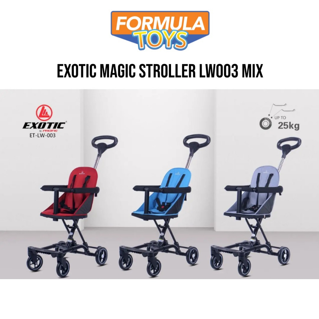 DORONGAN BAYI EXOTIC MAGIC STROLLER LW003 MIX