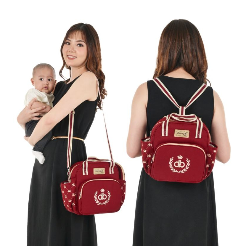 Makassar Dialogue Tas Bayi Kecil + Tempat Botol Susu Crown Series - DGT7418
