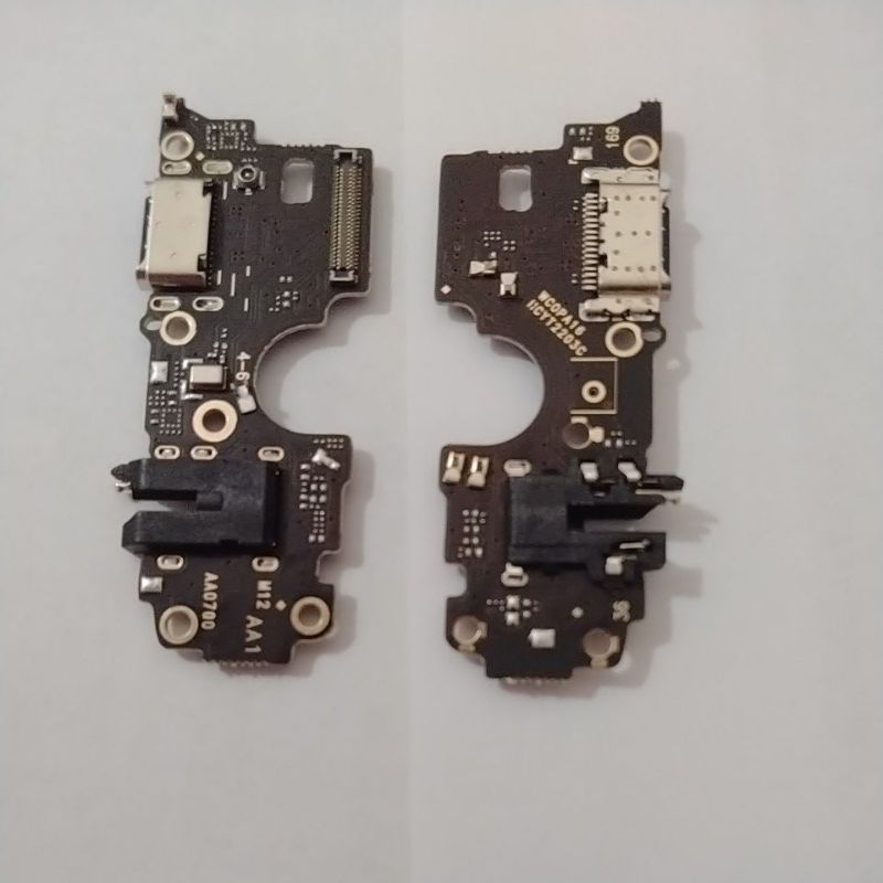 Fleksibel Flexibel Flexible Papan PCB Con Cas Con TC Konektor Charger OPPO A54 4G