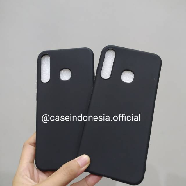 INFINIX HOT 7 PRO Case black premium softcase silikon full hitam casing cover