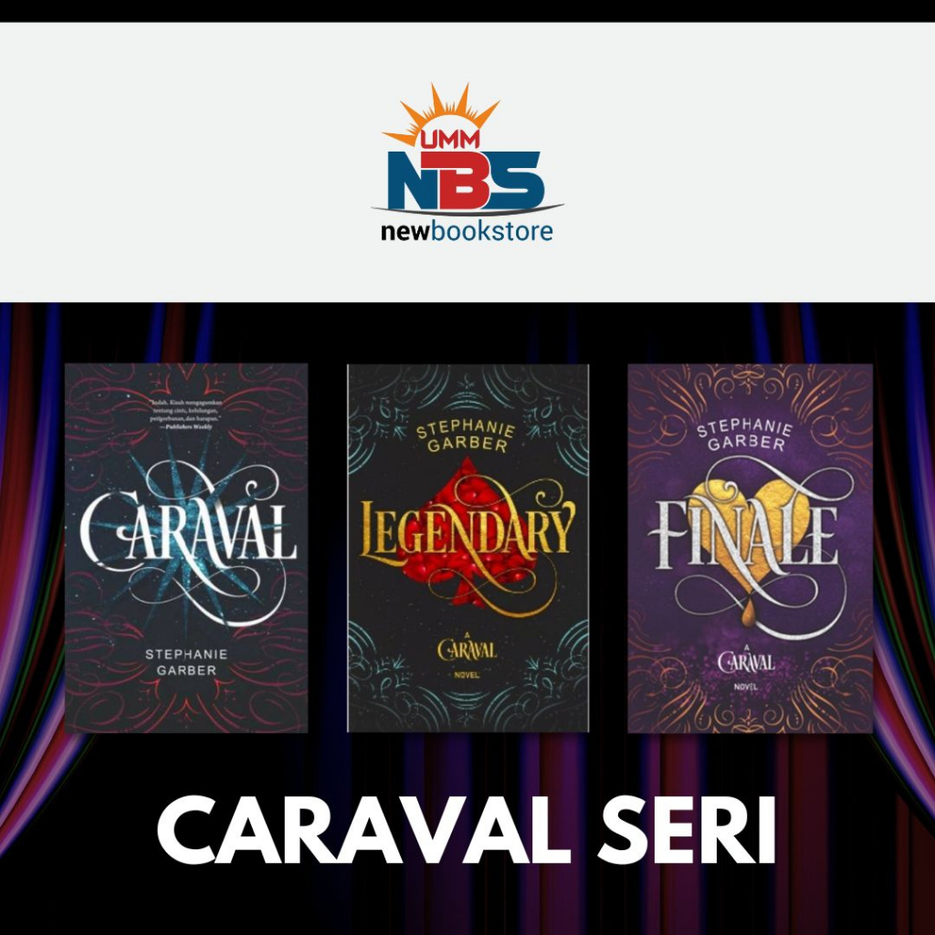 Caraval Seri 1 - 3 : #1 Caraval , #2 Legendary , #3 Finale - Stephanie Garber
