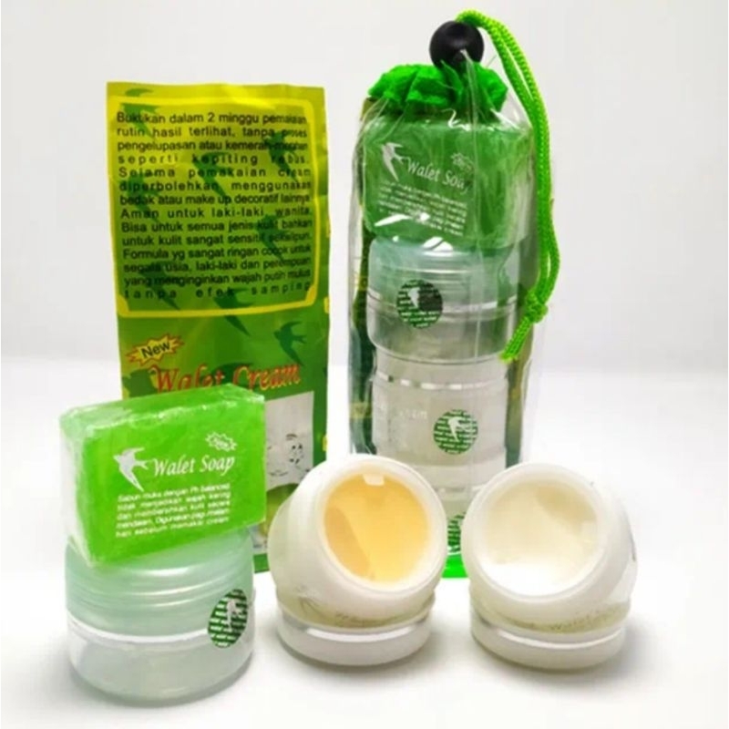 PAKET CREAM WALET BENGKUANG 4IN1//WALET LONTONG ORIGINAL 4IN1