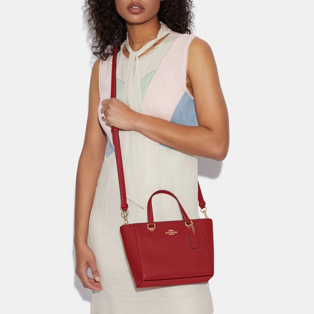 Tas branded ori Ca224 Alice Satchel Gold 1941 Red leather