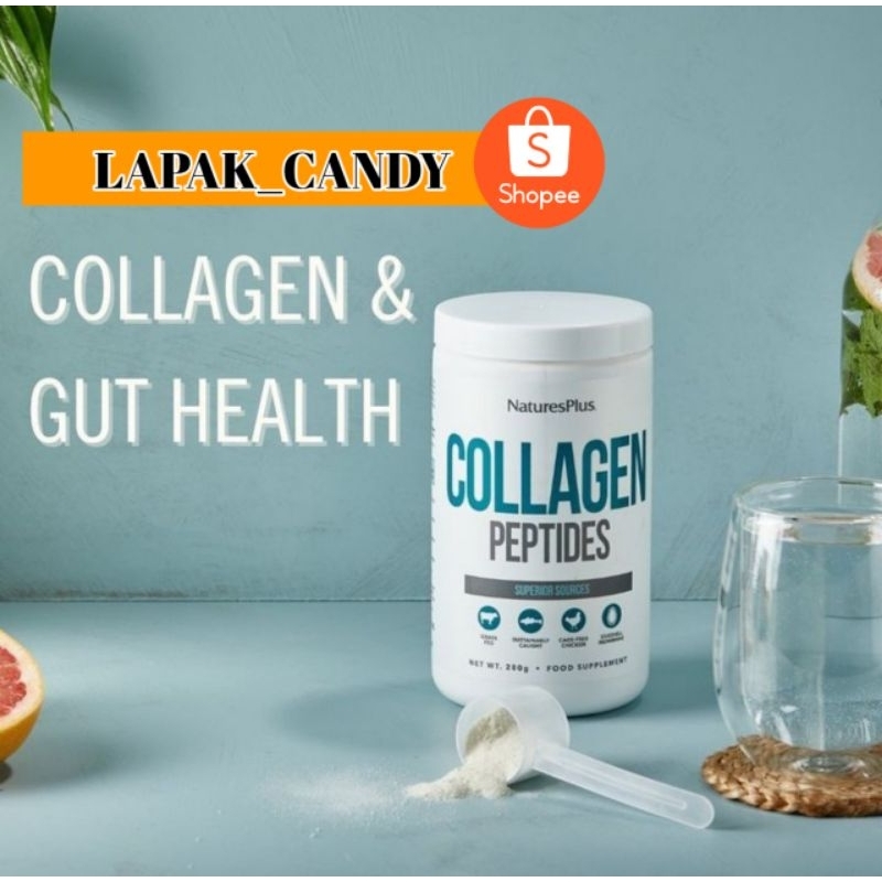 Natures Plus Collagen Peptides Multi Collagen Pemutih Badan Alami Asli
