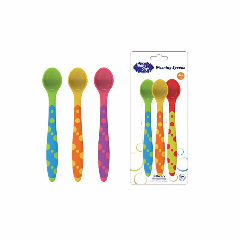 WEANING SPOONS - BABY SAFE