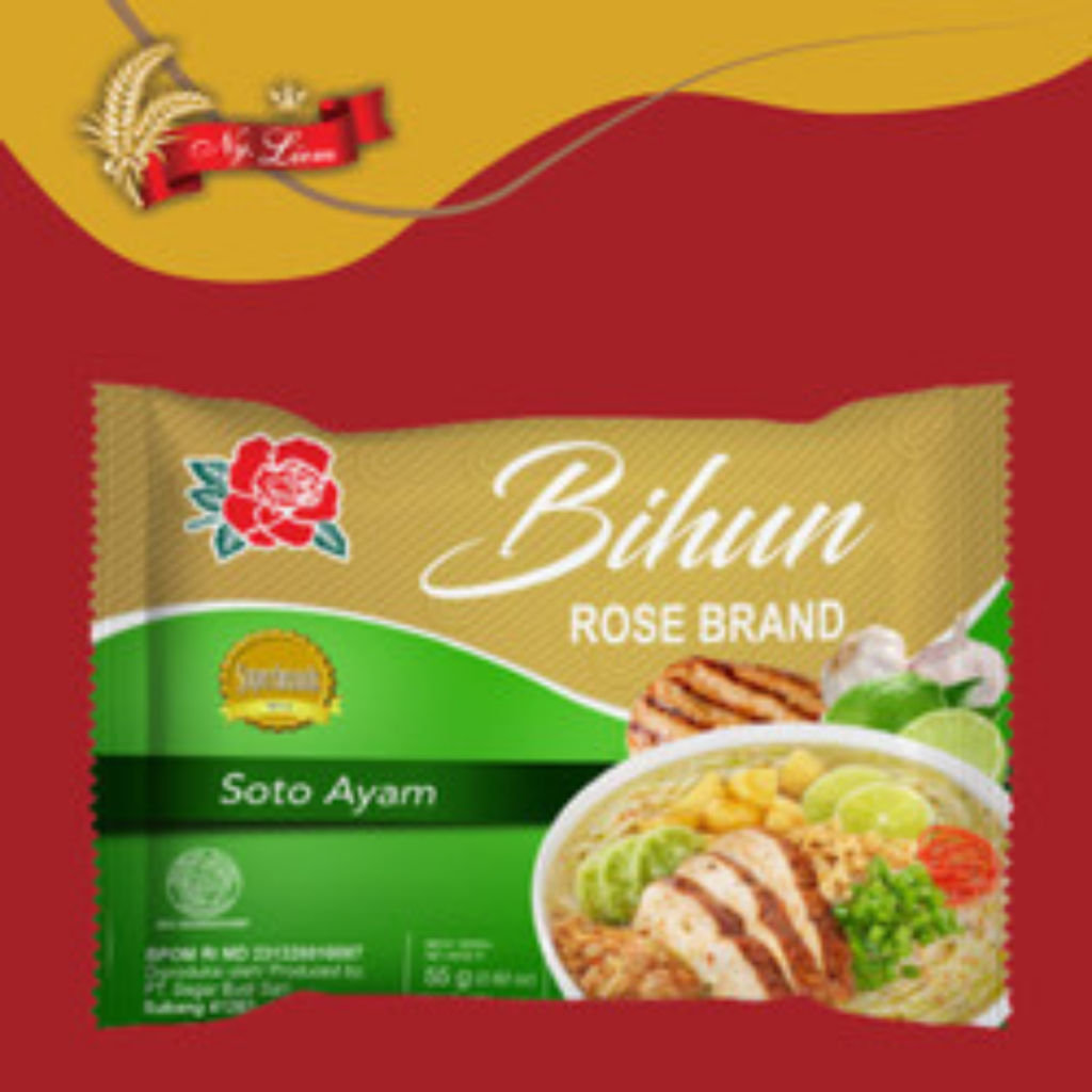 

Rose Brand Bihun 55 gr Rasa Soto Ayam // Bihun Rebus Soto Ayam