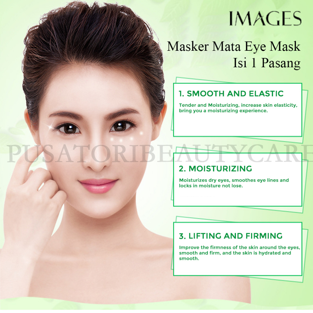 IMAGES Masker Mata Eye Mask Isi 1 Pasang