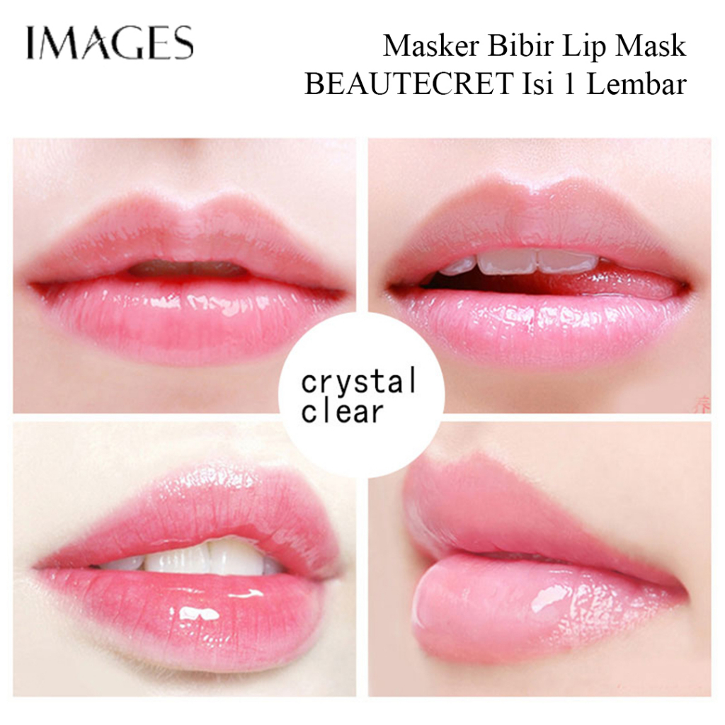 IMAGES Masker Bibir Lip Mask BEAUTECRET Isi 1 Lembar