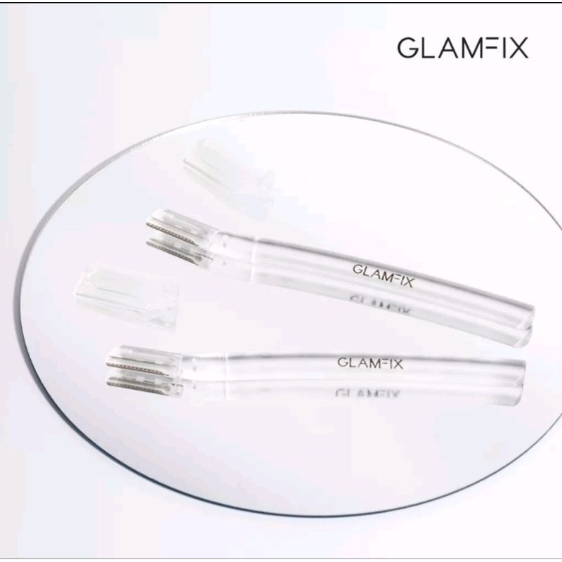 GLAMFIX Eyebrow Trimmer Pisau Cukur Alis Isi 2pcs Glam Fix