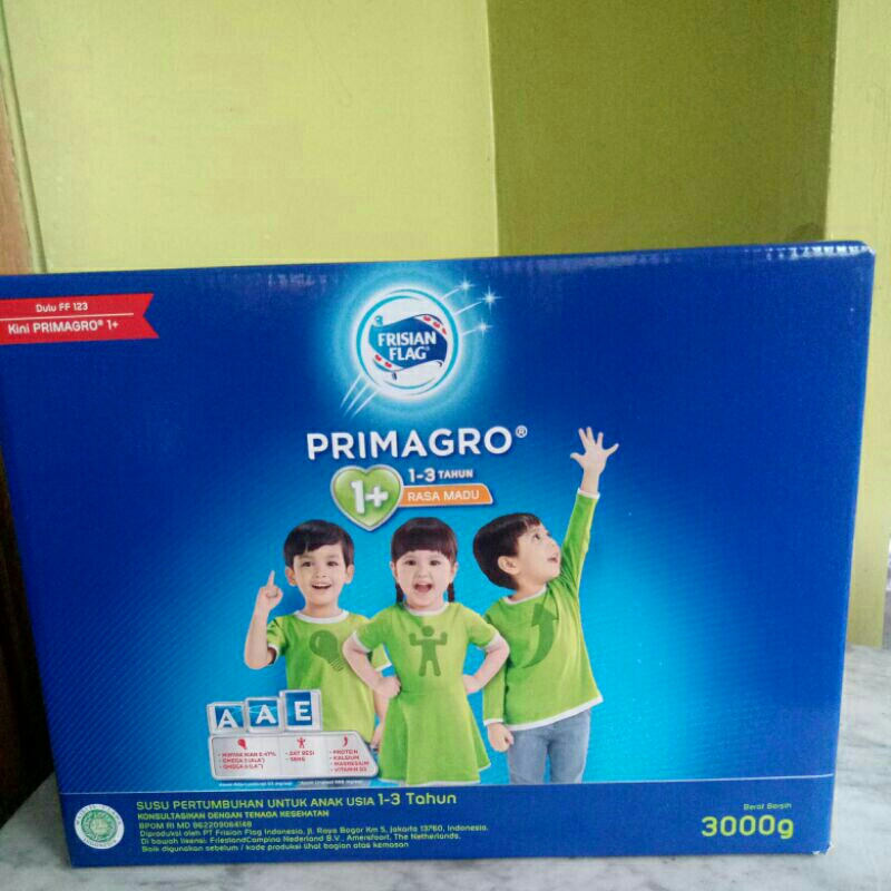 Frisian Flag Primagro 1+ madu 3000 gram