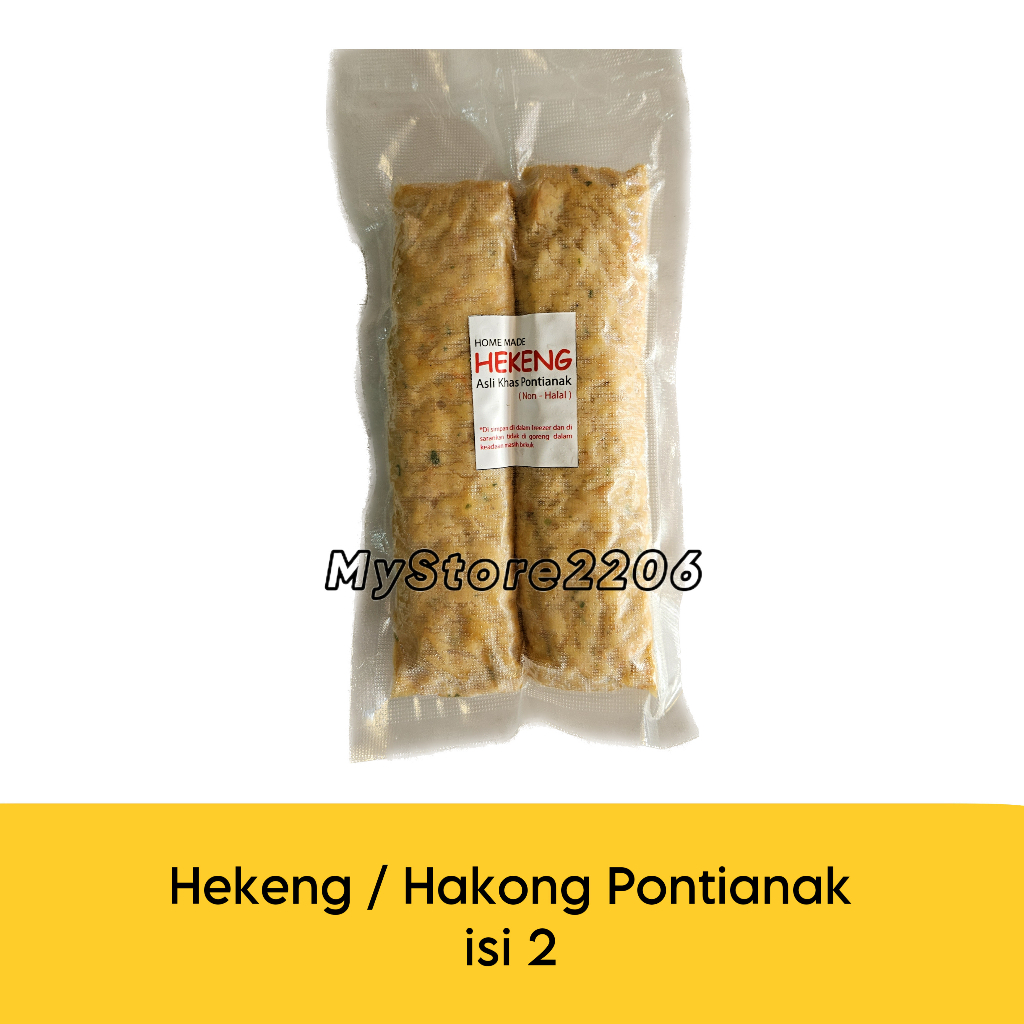 Hakong / Hekeng Premium Homemade asli Pontianak (Udang campur Babi)