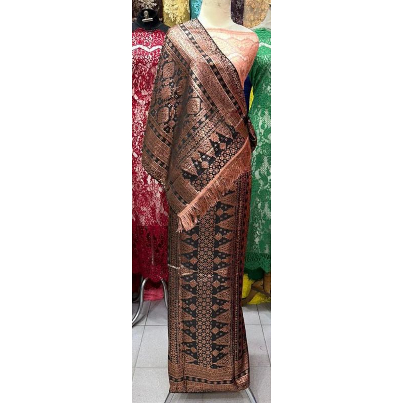 songket palembang tembaga