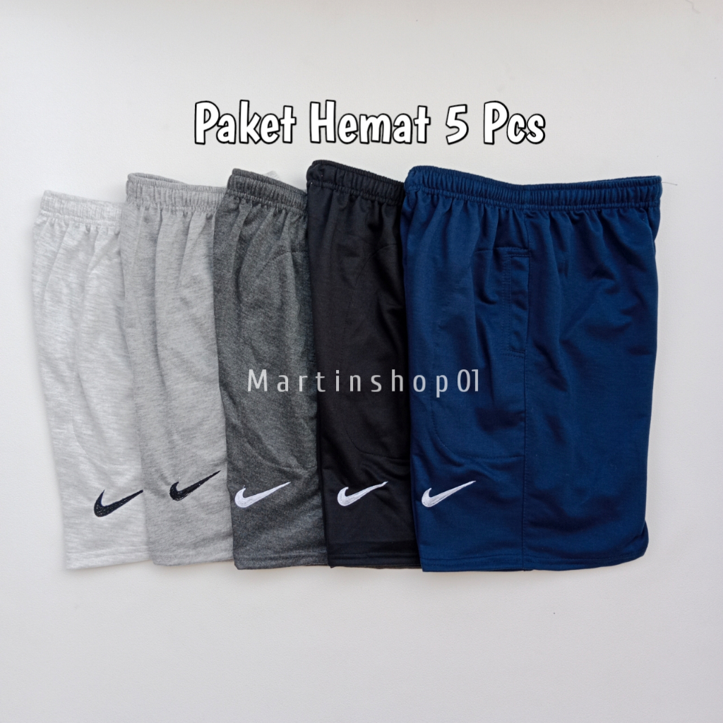 PAKET HEMAT 5 PCS CELANA BOXER / CELANA PENDEK HAWAI / CELANA PENDEK BABY TERRY / CELANA DALAMAN / CELANA SANTAI / CELANA BOXER KAOS / CELANA PENDEK POLOS / CELANA PENDEK 5/2