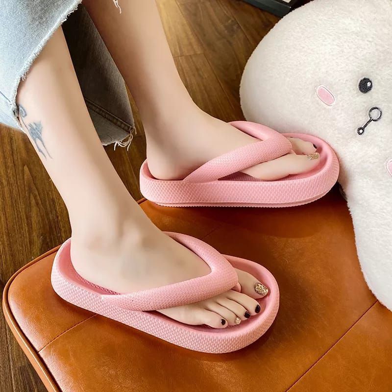 Sandal Japit Wanita Anti Slip Sendal Jepit Cewek Empuk Dipakai