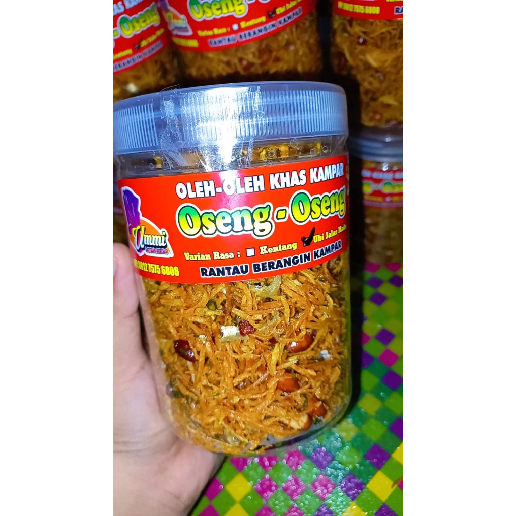 

[CEMILAN VIRAL] Oseng-Oseng Ubi Jalar Madu (UMMI)/100 gram/Ikan Teri/Kacang Tanah/ Khas Riau