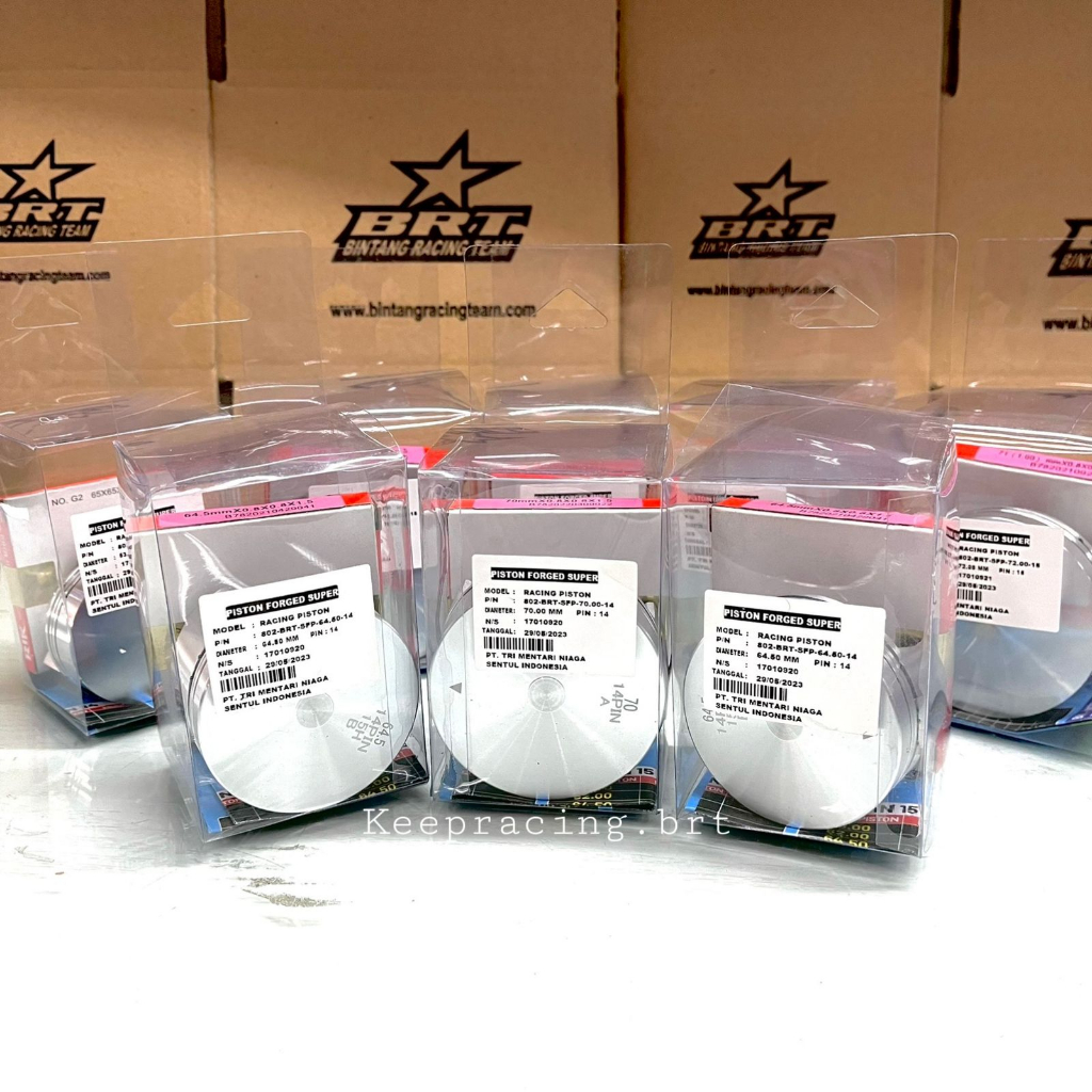 PISTON Forged BRT 66 72 76 78 PIN 16 | seher forging racing