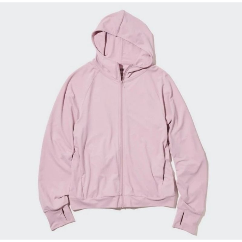 Jaket Sweater Alrism Airism Uniqlo Original Hoodie