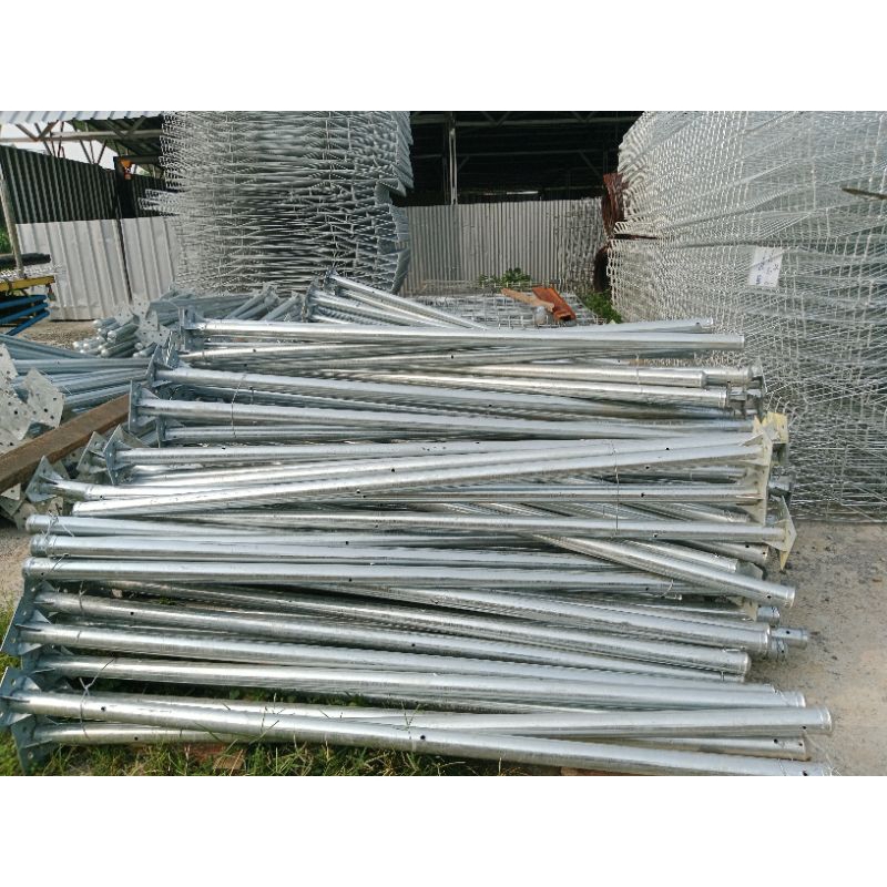 Tiang Pagar BRC 240cm Electro pleating