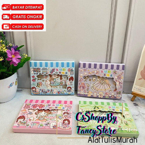 

Buku Spiral Stiker Bertali Buku Stiker Kode KL69 Karakter Kartun Bahan Pvc Anti Air Stiker Jurnal Murah