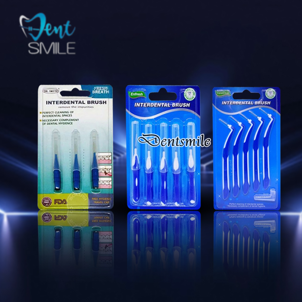 Sikat Gigi Behel Ortho Interdental Brush Lurus Size 0.6mm