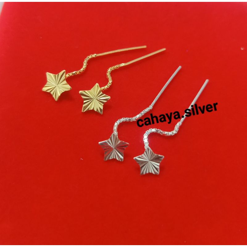 ANTING JARUM PERAK 925 ASLI