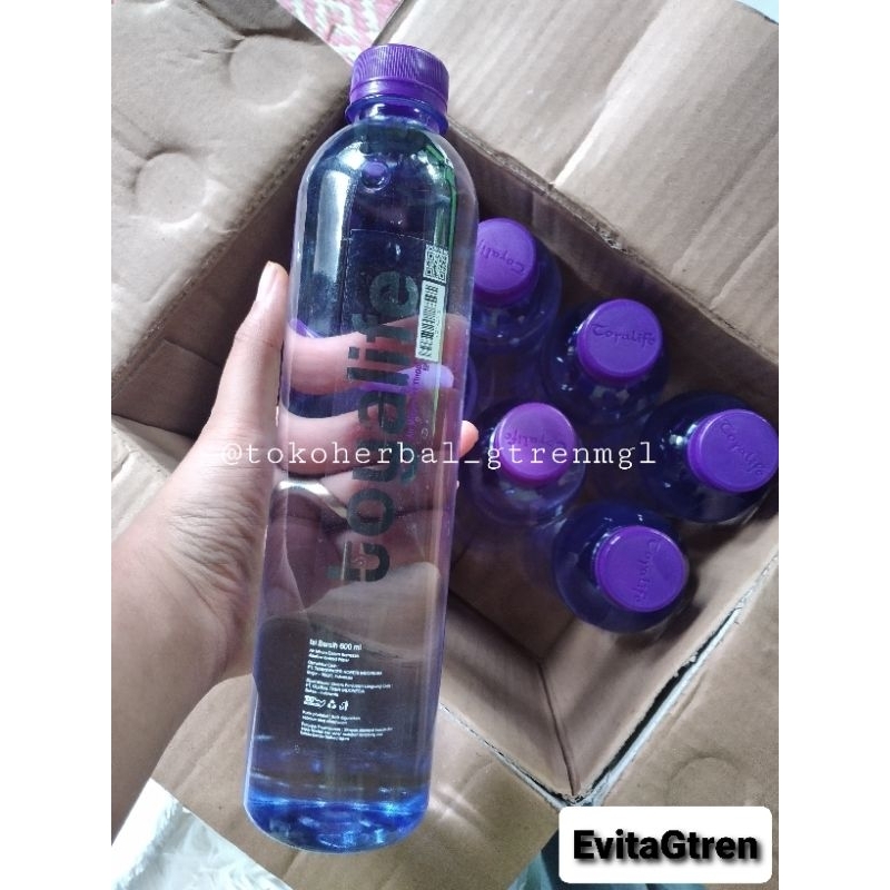 

Toyalife Alkaline Ionize Water air alkali PH tinggi 9+ minuman kesehatan botol 600ml aman untuk lambung