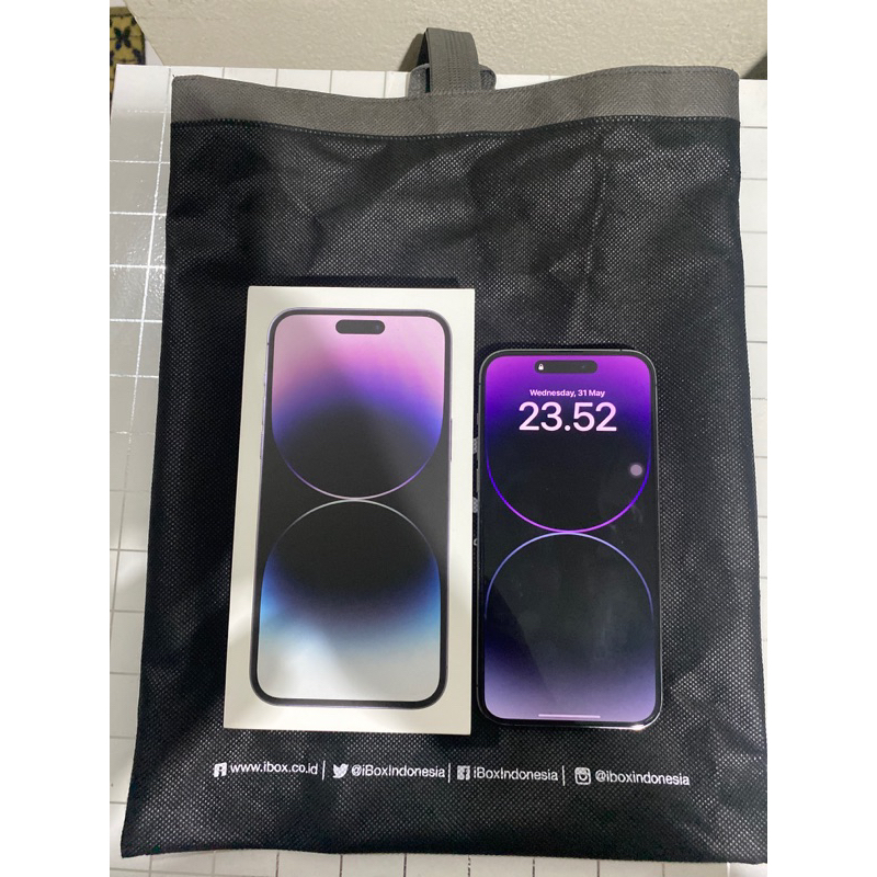 Iphone 14 Pro Max 128 GB Deep Purple Second IBox