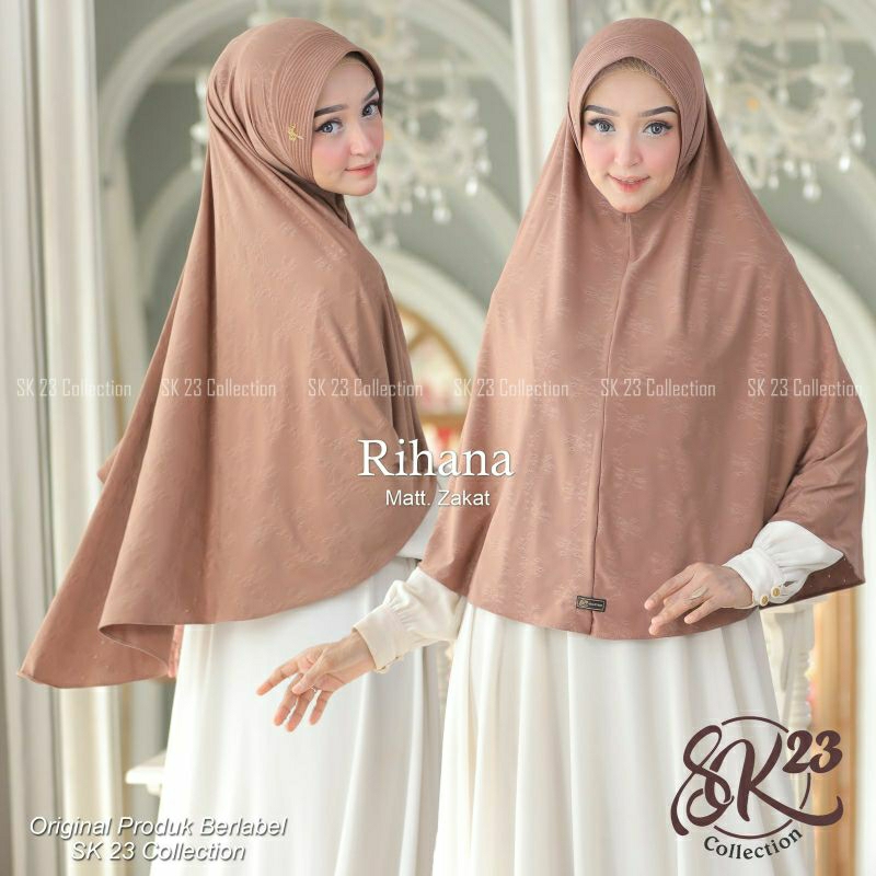 Jilbab Instan Jumbo RIHANA ORI SK23 COLLECTION