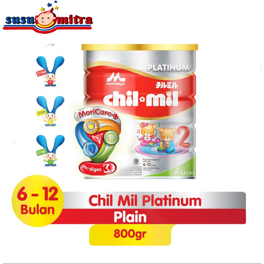 Morinaga Chilmil Platinum 800g susu bayi untuk 6-12 bulan