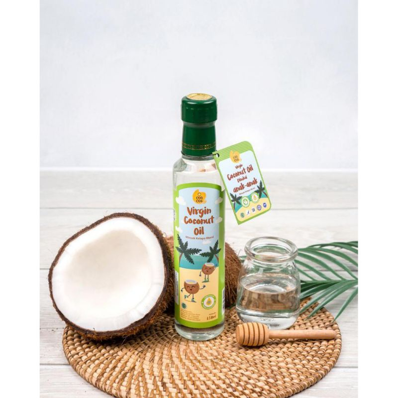 Minyak Kelapa MPASI organik CONCOS EVCO VCO Extra Virgin Coconut Oil  100ml 250ml