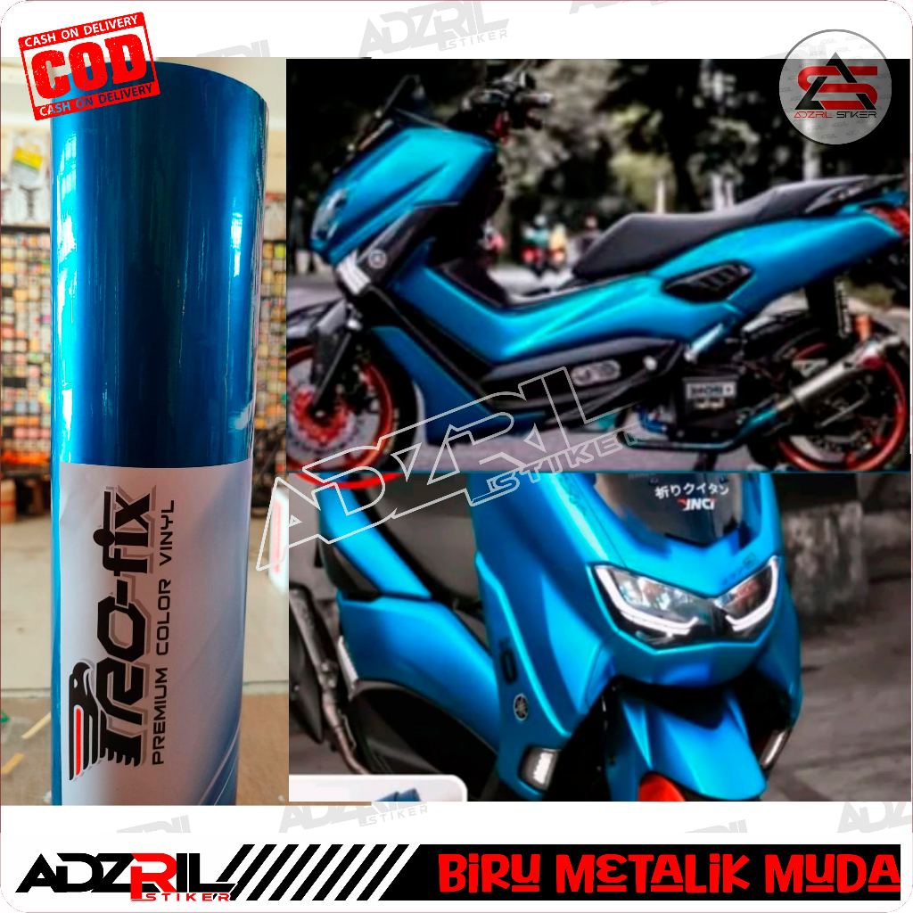 Skotlet biru muda metalic candy /skotlet motor / skotlet mobil /skotlet aquarium /  Skotlet  candy /