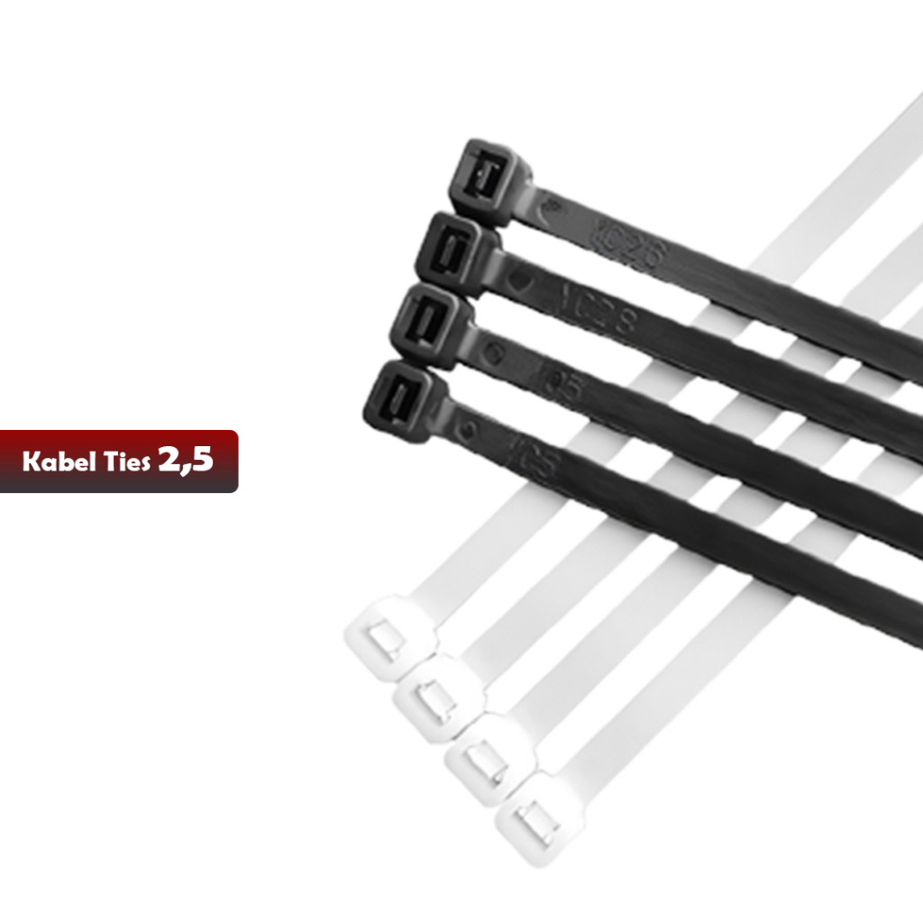 Kabel Ties UK. 2.5 X 100/150/200 CABLE TIES KABEL TIES Insulok Insulock/100PCS