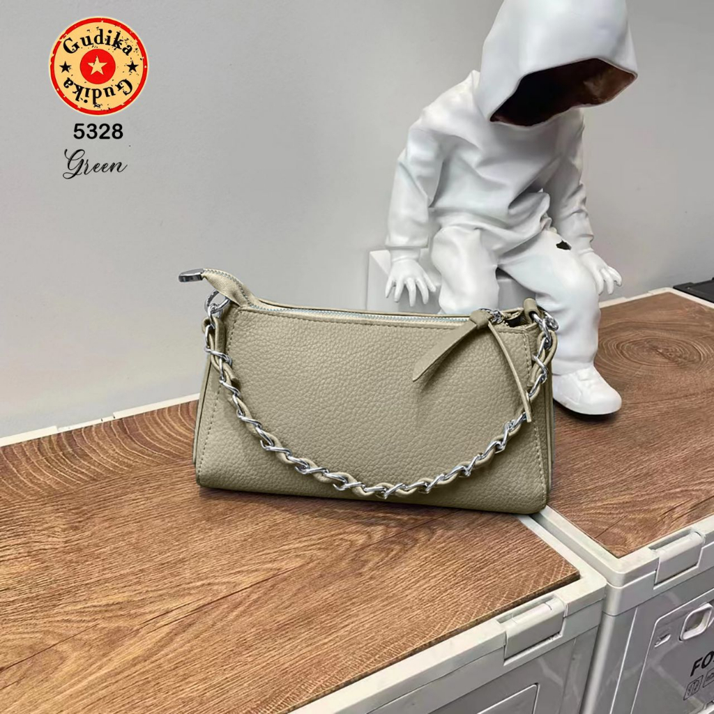 Tas GUDIKA Angel 5328 - Tas Wanita Kulit OOTD Harian Korea Style - Sling Bag Kekinian Import Original Terbaru - Tas Selempang - shoulder bag - tas bahu - tas kulit - tas batam - tas pesta kondangan - tas jinjing