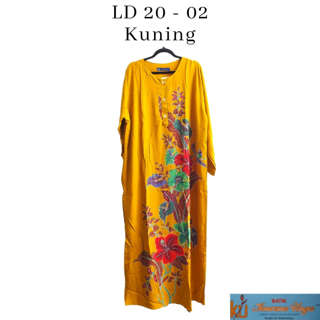 SALE RAMADHAN Batik Kencana Ungu KUB Label Biru
