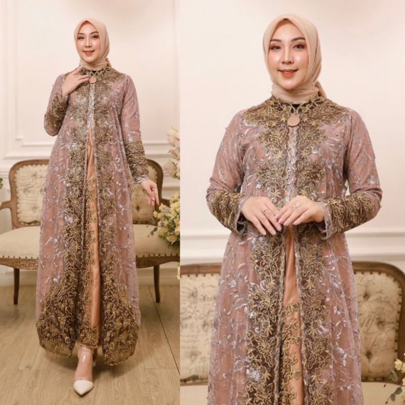 KEBAYA ORIGINAL//GAMIS CASABLANKA JUMBO LD 120CM//SERAGAMAN KELUARGA//BAJU PESTA LAMARAN//KEBAYA WISUDA//KEBAYA MODERN//KEBAYA TERBARU//BAJU KONDANGAN//BAJU LEBARAN//BY PELANGI JAYA//MDHBROTHER