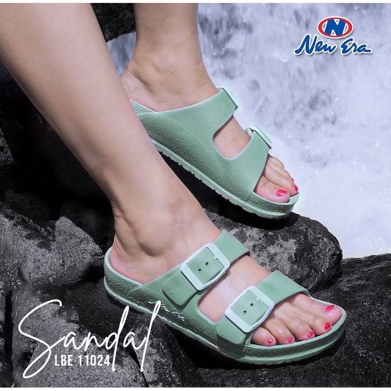 SANDAL KARET WANITA NEW ERA LB E 11024 100% ORIGINAL BY NEW ERA