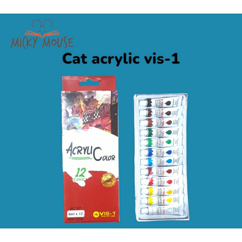 

cat acrylic Vis-1 6 ml