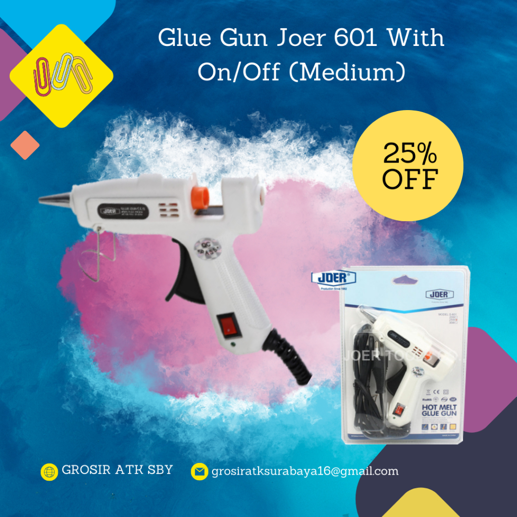 

Alat Lem Tembak / Glue Gun Joer 601 (ON/OFF) (Small)