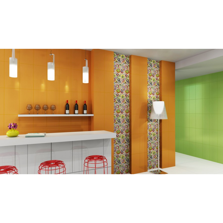 KERAMIK DINDING ROMAN 25x50 RHAPSODY BIANCO W52206 52206