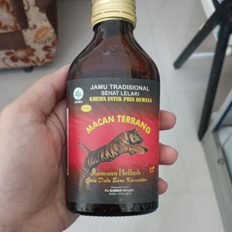 jamu tradisional macan terbang